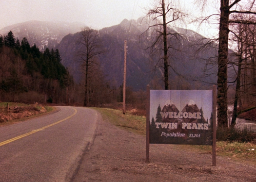 Twin Peaks Sign